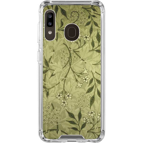 William Morris Jasmine Galaxy A30 Clear Case
