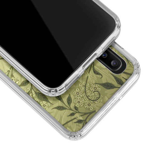 William Morris Jasmine Galaxy A30 Clear Case