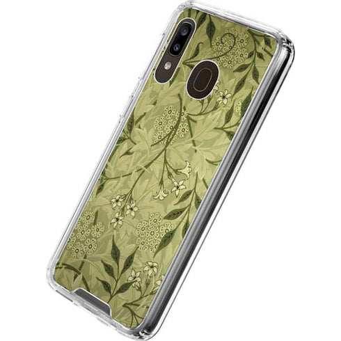 William Morris Jasmine Galaxy A30 Clear Case
