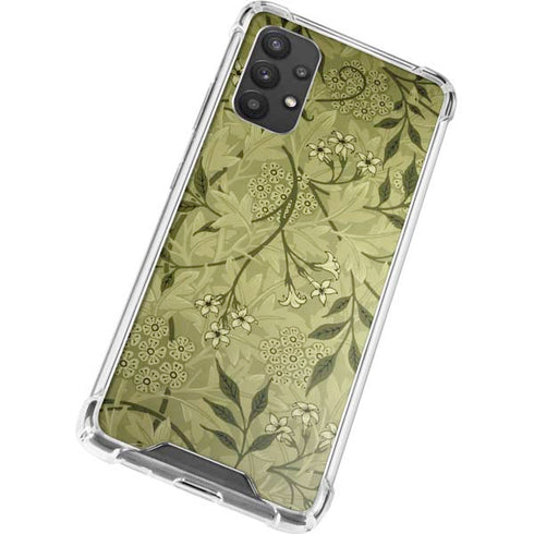 William Morris Jasmine Galaxy A32 5G Clear Case