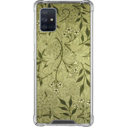 William Morris Jasmine Galaxy A51 5G Clear Case