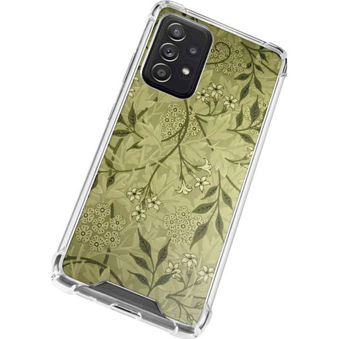 William Morris Jasmine Galaxy A52 5G Clear Case