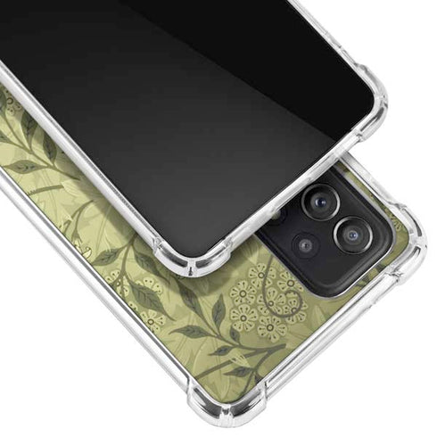 William Morris Jasmine Galaxy A52 5G Clear Case