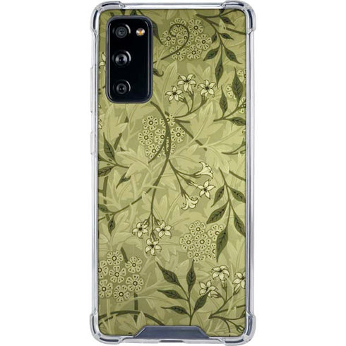 William Morris Jasmine Galaxy S20 FE Clear Case