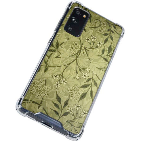 William Morris Jasmine Galaxy S20 FE Clear Case