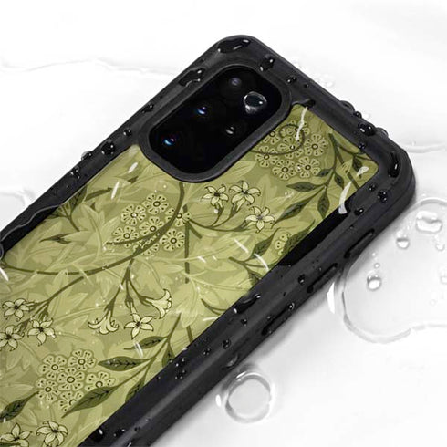William Morris Jasmine Galaxy S20 Plus Waterproof Case