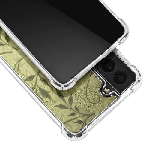 William Morris Jasmine Galaxy S21 FE Clear Case
