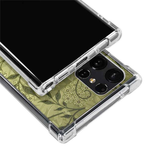 William Morris Jasmine Galaxy S22 Ultra Clear Case