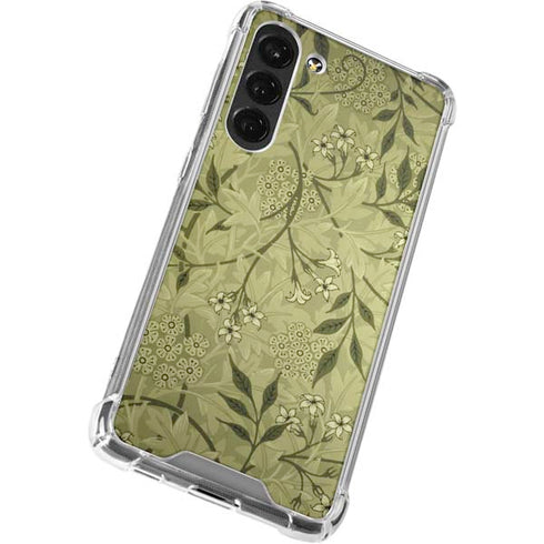 William Morris Jasmine Galaxy S23 Plus Clear Case