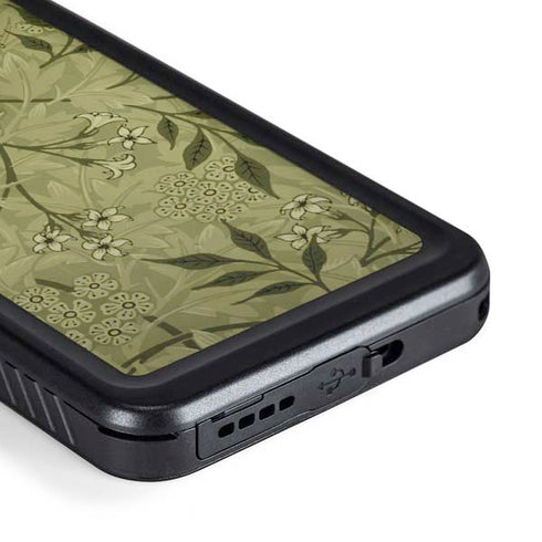 William Morris Jasmine Galaxy S23 Plus Waterproof Case