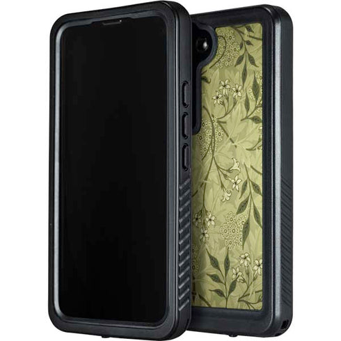 William Morris Jasmine Galaxy S23 Waterproof Case
