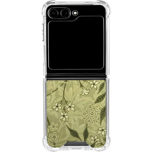 Jasmine by William Morris Galaxy Z Flip5 5G Clear Case