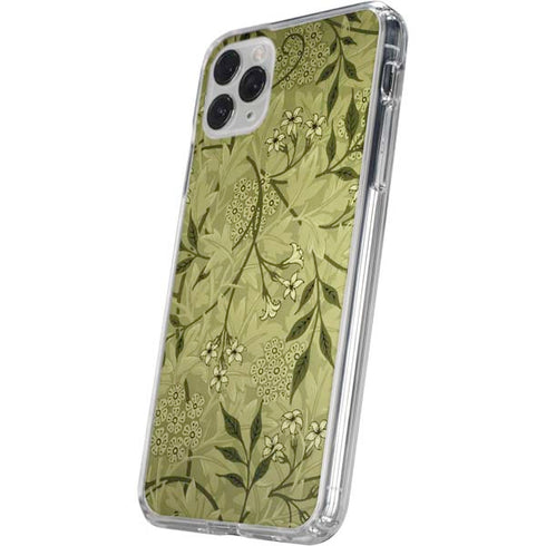Jasmine by William Morris iPhone 11 Pro Clear Case