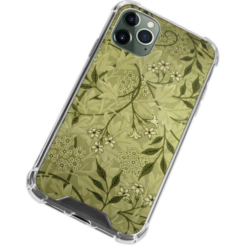 Jasmine by William Morris iPhone 11 Pro Max Clear Case