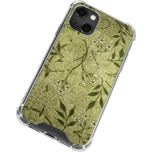 William Morris Jasmine iPhone 14 Plus Clear Case