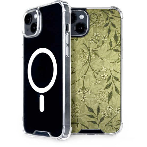 Jasmine by William Morris iPhone 15 Plus MagSafe Case