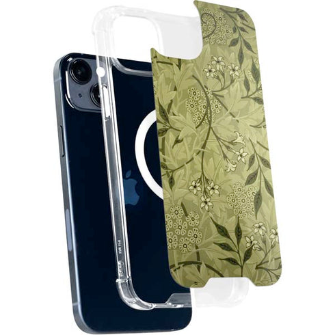 Jasmine by William Morris iPhone 15 Plus MagSafe Case