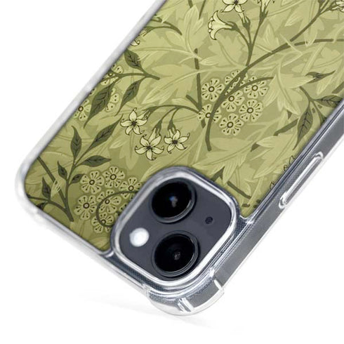Jasmine by William Morris iPhone 15 Plus MagSafe Case