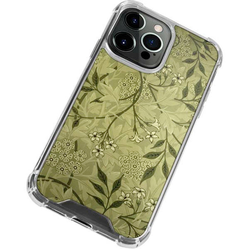 William Morris Jasmine iPhone 14 Pro Clear Case