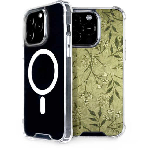 Jasmine by William Morris iPhone 15 Pro MagSafe Case