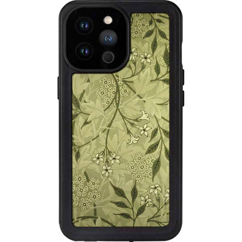William Morris Jasmine iPhone 14 Pro Max Waterproof Case