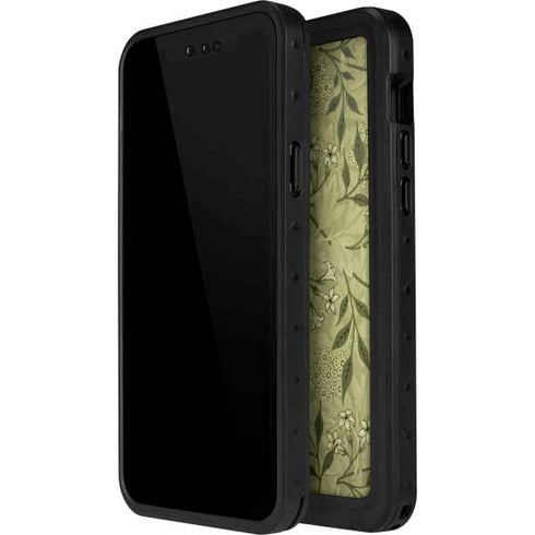 William Morris Jasmine iPhone 14 Pro Max Waterproof Case