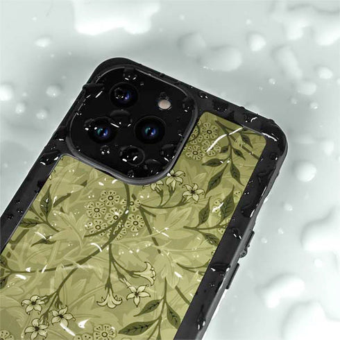 William Morris Jasmine iPhone 14 Pro Max Waterproof Case