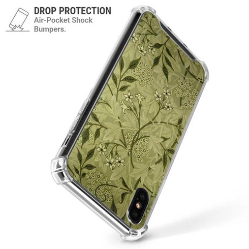 Jasmine by William Morris iPhone XS Max Clear Case