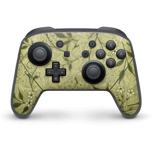 William Morris Jasmine Nintendo Switch Pro Controller Skin