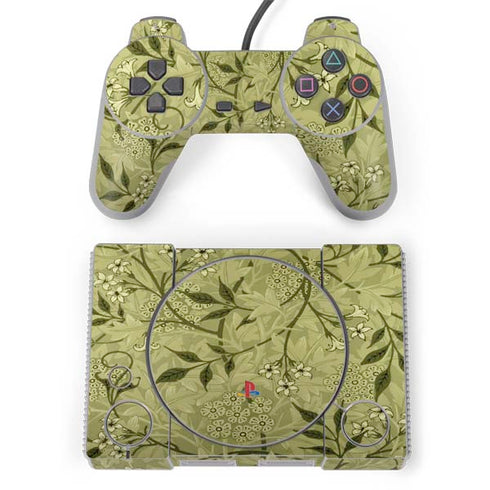 William Morris Jasmine PlayStation Classic Bundle Skin