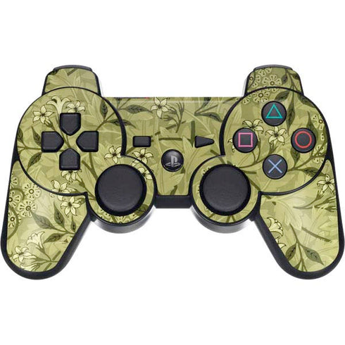 William Morris Jasmine PS3 Dual Shock wireless controller Skin