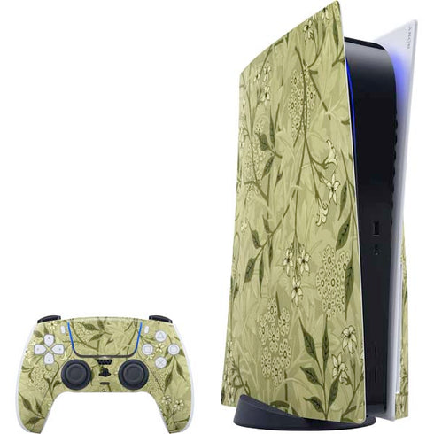 William Morris Jasmine PS5 Bundle Skin