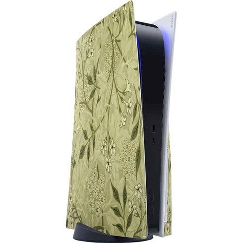William Morris Jasmine PS5 Console Skin