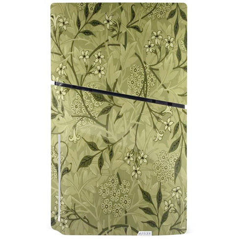 Jasmine by William Morris PS5 Slim Disk Bundle Skin