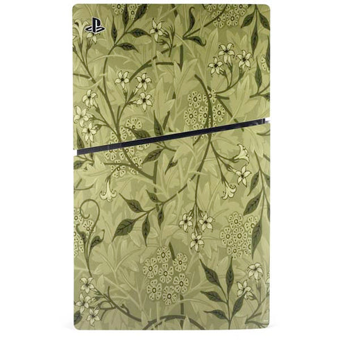 Jasmine by William Morris PS5 Slim Digital Edition Bundle Skin