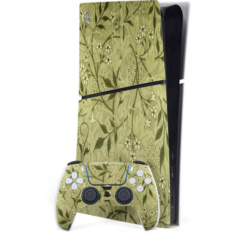 Jasmine by William Morris PS5 Slim Digital Edition Console Skin