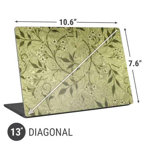 William Morris Jasmine Universal Laptop 13in (10.6 x 7.6in) Skin