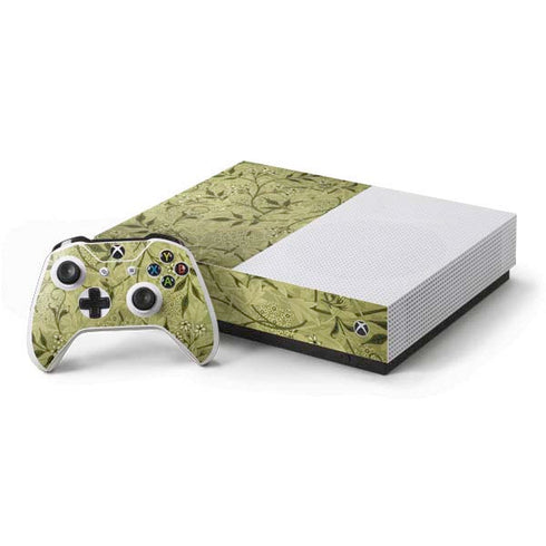 William Morris Jasmine Xbox One S All-Digital Edition Bundle Skin