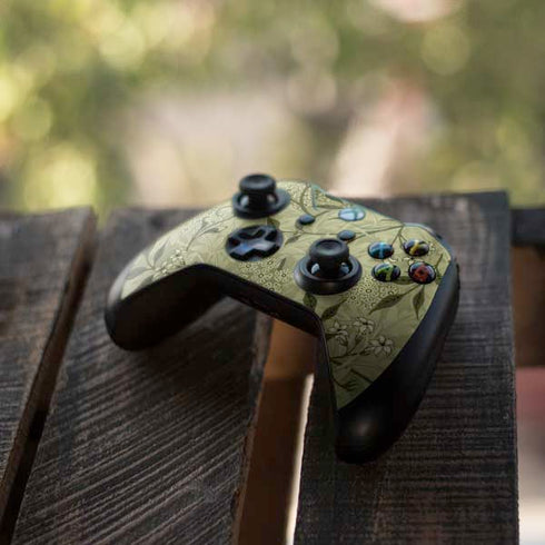 William Morris Jasmine Xbox One X Controller Skin