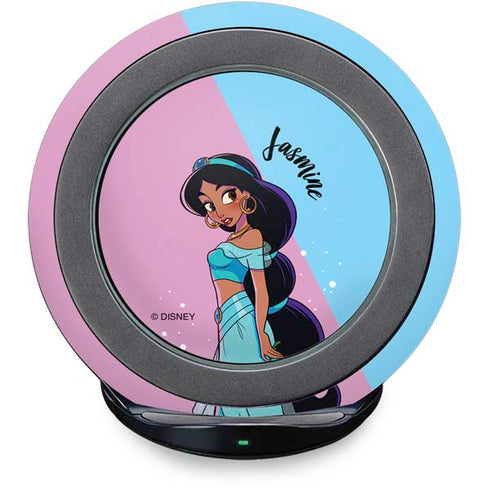 Disney Princess Jasmine Art Fast Charge Wireless Charging Stand Skin