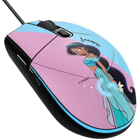 Disney Princess Jasmine Art G203 Prodigy RGB Wired Gaming Mouse Skin