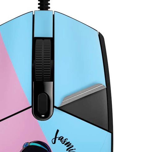 Disney Princess Jasmine Art G203 Prodigy RGB Wired Gaming Mouse Skin