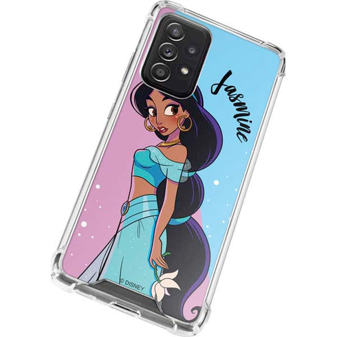 Disney Princess Jasmine Art Galaxy A52 5G Clear Case