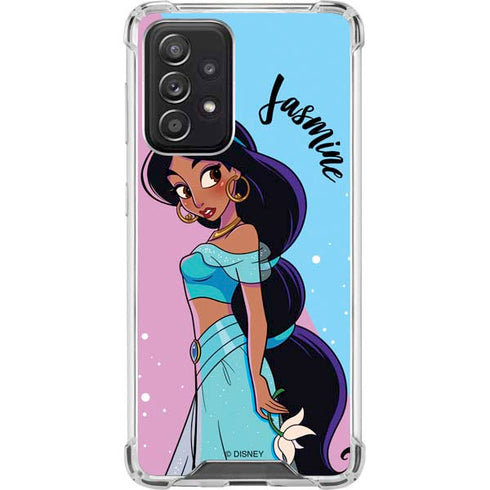 Disney Princess Jasmine Art Galaxy A52 5G Clear Case