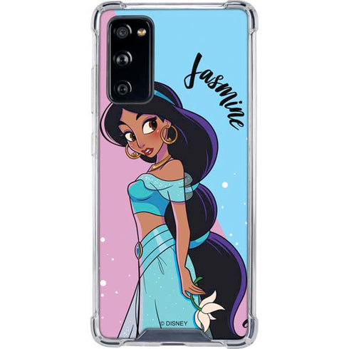 Disney Princess Jasmine Art Galaxy S20 FE Clear Case