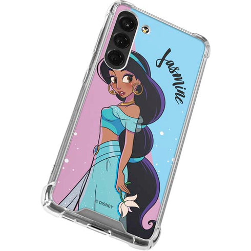 Disney Princess Jasmine Art Galaxy S23 Plus Clear Case