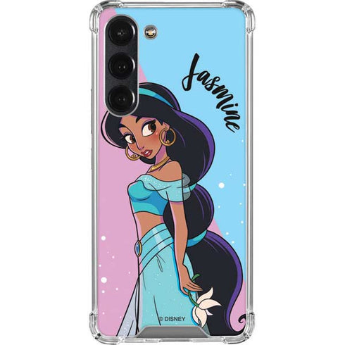 Disney Princess Jasmine Art Galaxy S23 Plus Clear Case