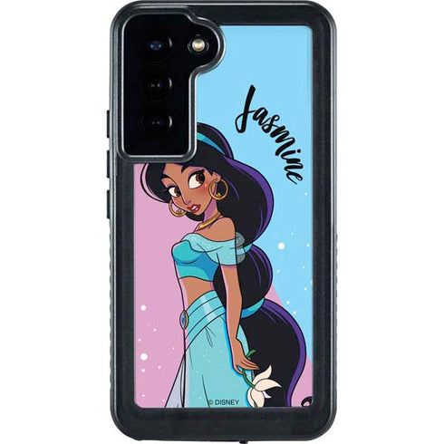 Disney Princess Jasmine Art Galaxy S23 Plus Waterproof Case