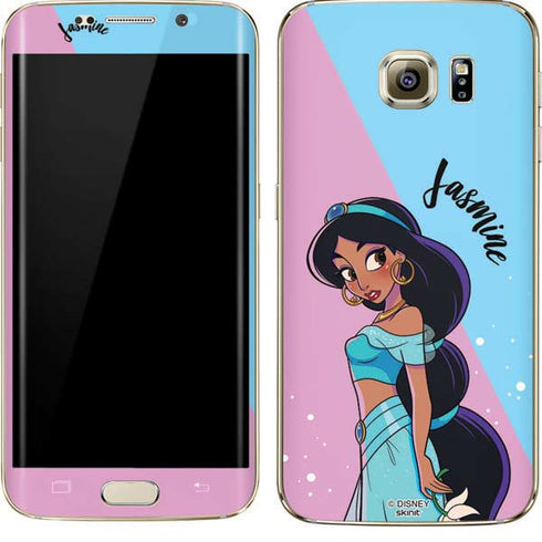 Disney Princess Jasmine Art Galaxy S7 Edge Skin