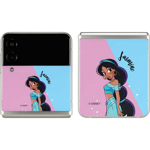 Disney Princess Jasmine Art Galaxy Z Flip3 5G Skin